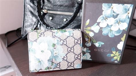 Gucci GG Blooms Card Case Wallet Review 